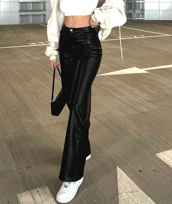 STEFANO LEATHER PANTS