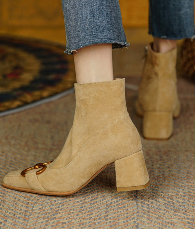 BIONA LEATHER ANKLE BOOTS