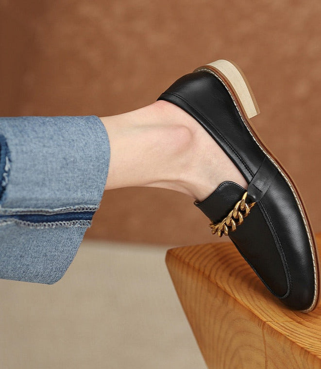 OXFORD CALFSKIN LOAFERS